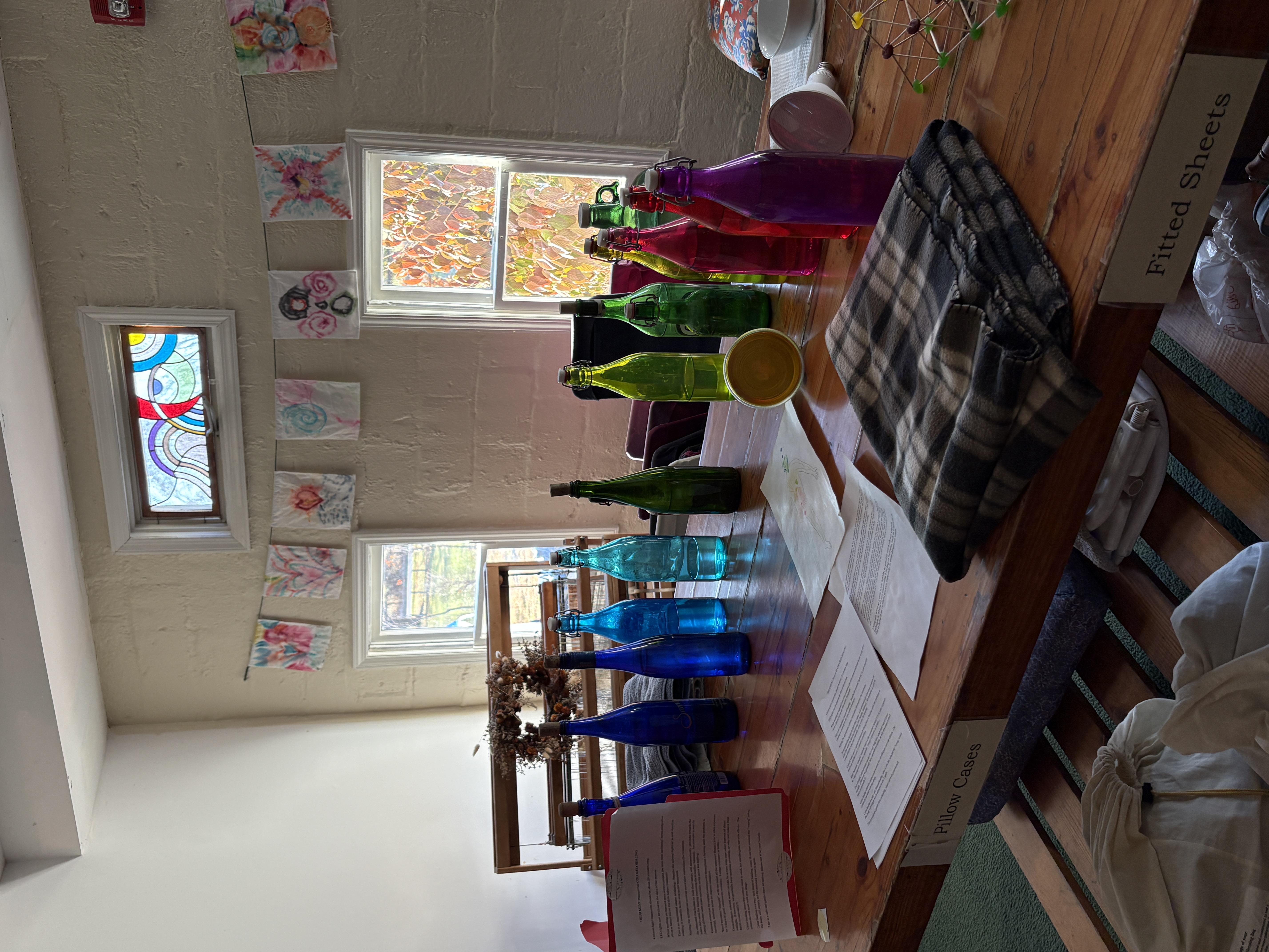 A Gurdjieff movement and dance class at Claymont.